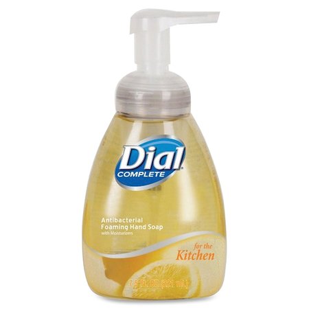 Dial Professional Antimicrobial Foaming Hand Wash, Light Citrus, 7.5oz Pump Bottle 06001